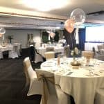 party set-up with balloons at Adelaide Royal Coach Hotel