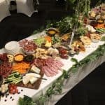 grazing table set-up for private event at Adelaide Royal Coach Hotel